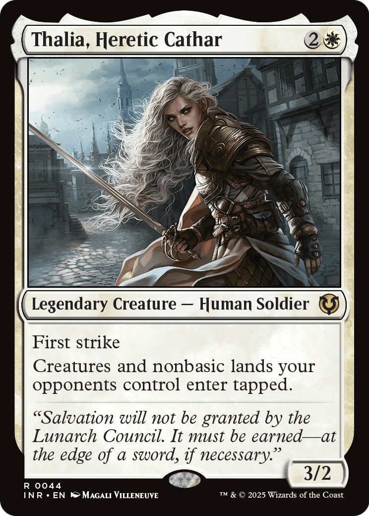 Thalia, Heretic Cathar (INR-044) [Innistrad Remastered]