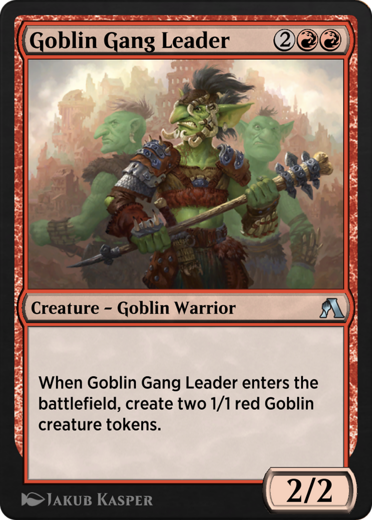 Goblin Gang Leader (ANB-070) [Arena Beginner Set]