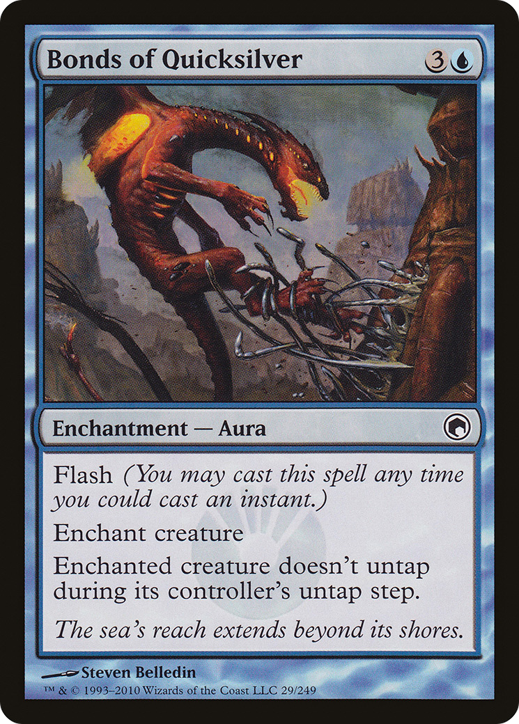 Bonds of Quicksilver (SOM-029) [Scars of Mirrodin] Foil