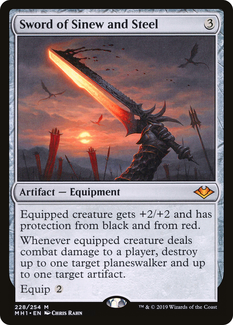 Sword of Sinew and Steel (MH1-228) [Modern Horizons]