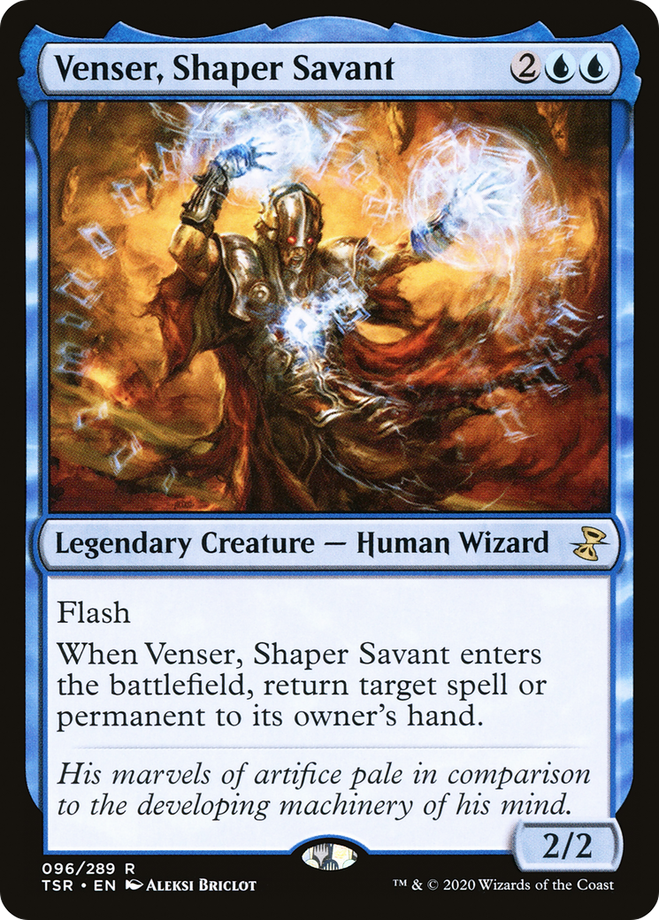 Venser, Shaper Savant (TSR-096) [Time Spiral Remastered] Foil