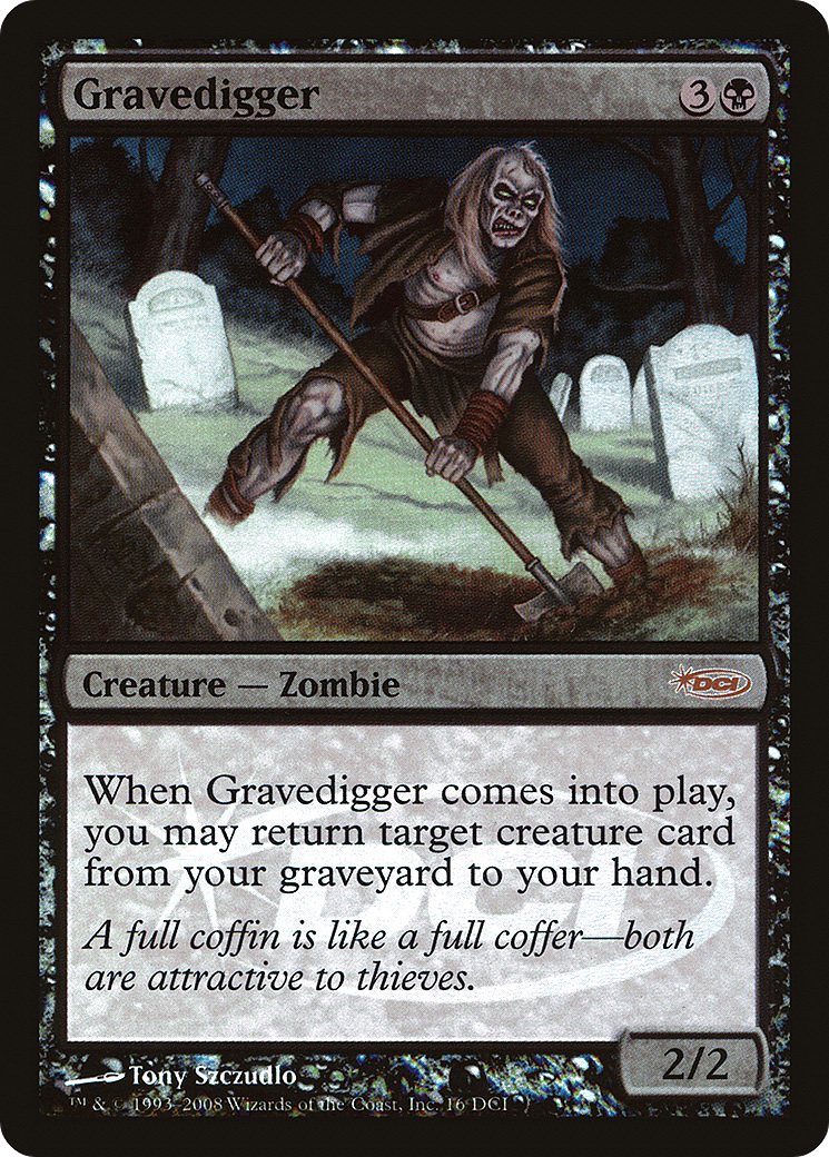 Gravedigger (WPN-016) [DCI Promos] Foil