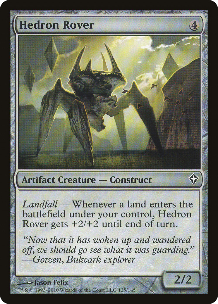 Hedron Rover (WWK-125) [Worldwake] Foil