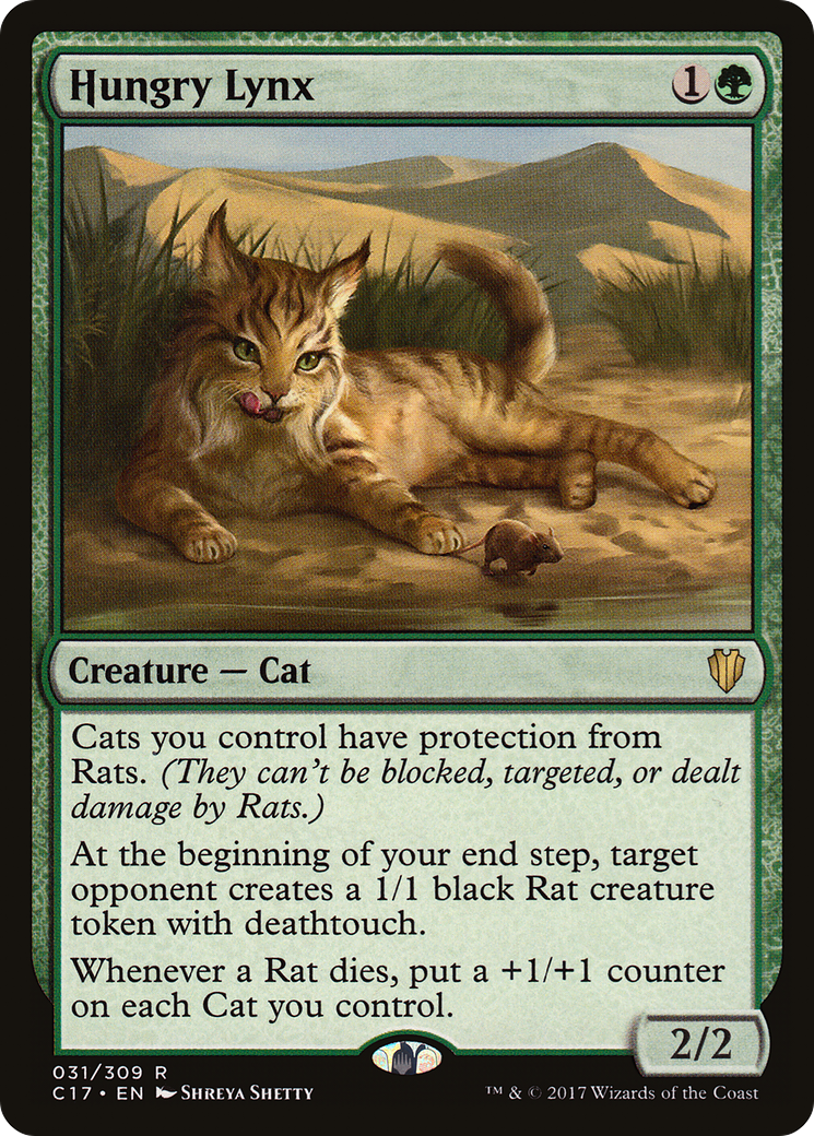 Hungry Lynx (C17-031) [Commander 2017]