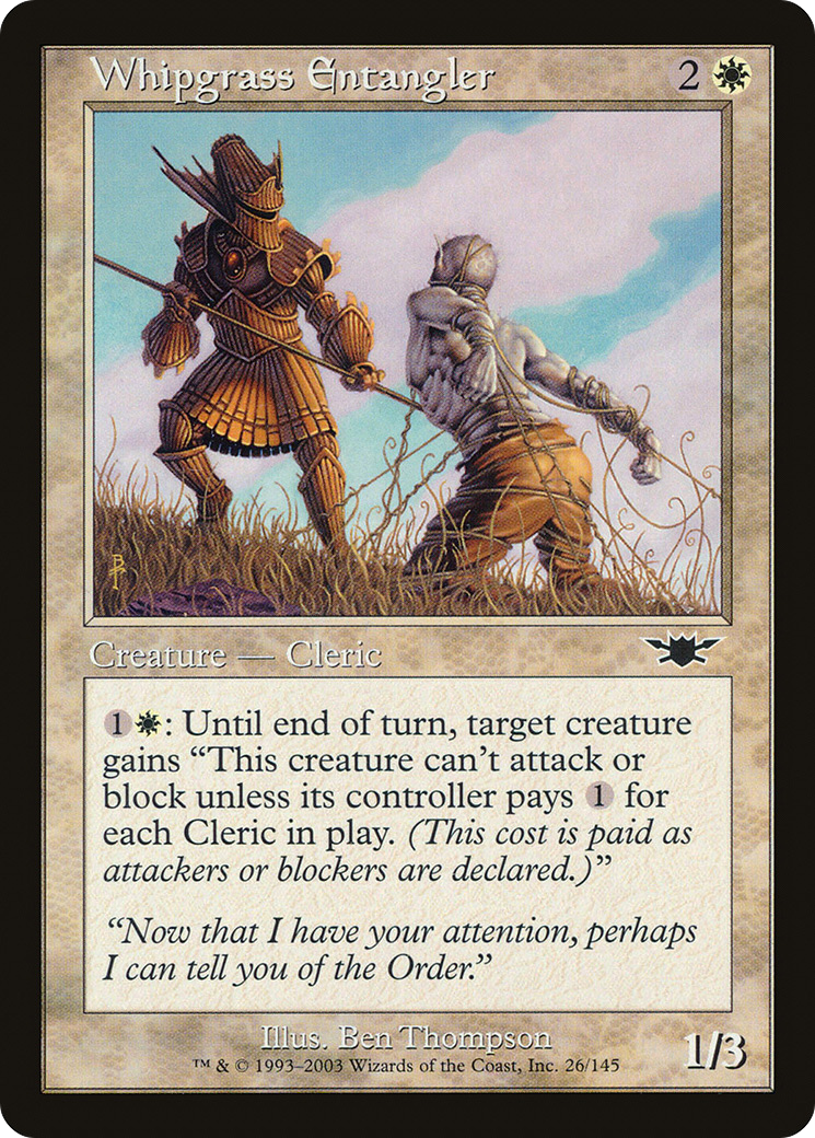 Whipgrass Entangler (LGN-026) [Legions] Foil