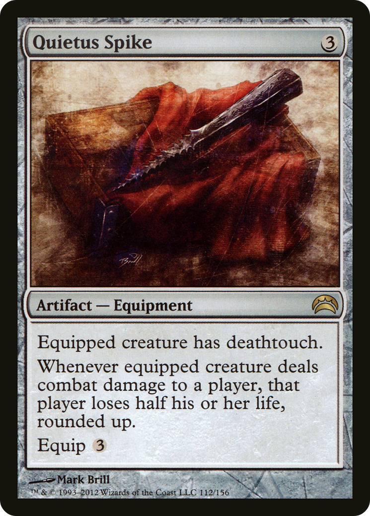 Quietus Spike (PC2-112) [Planechase 2012] Foil