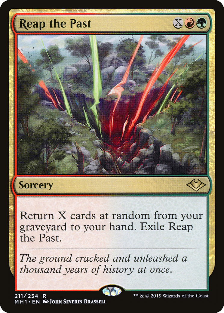 Reap the Past (MH1-211) [Modern Horizons] Foil