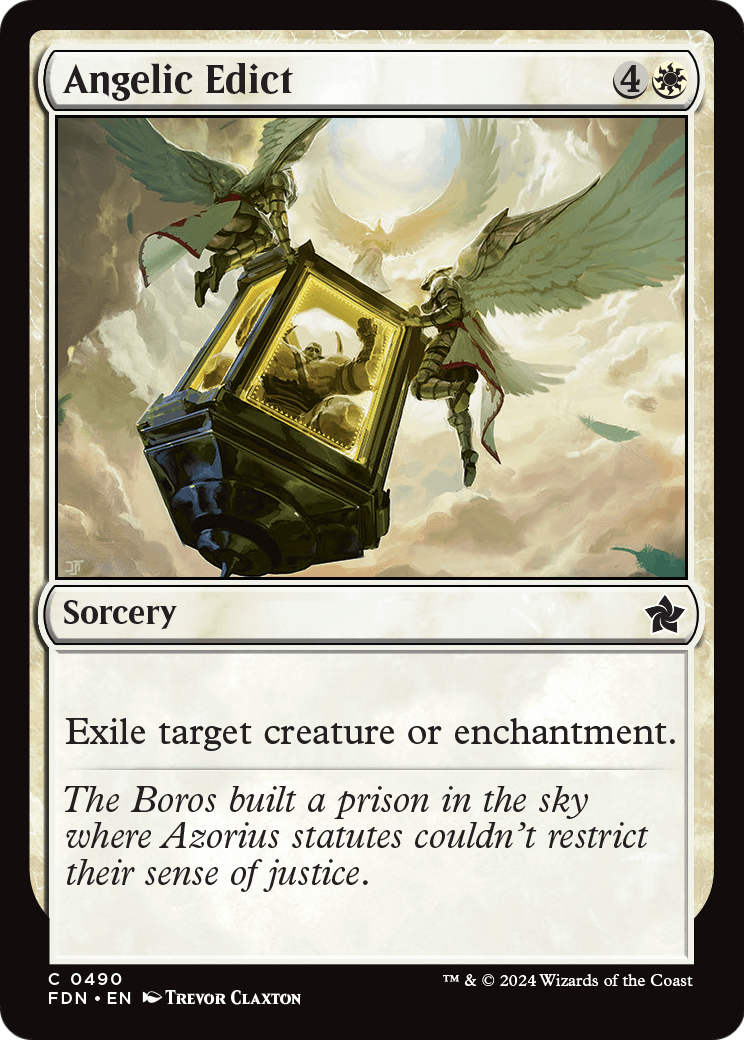 Angelic Edict (FDN-490) [Foundations]