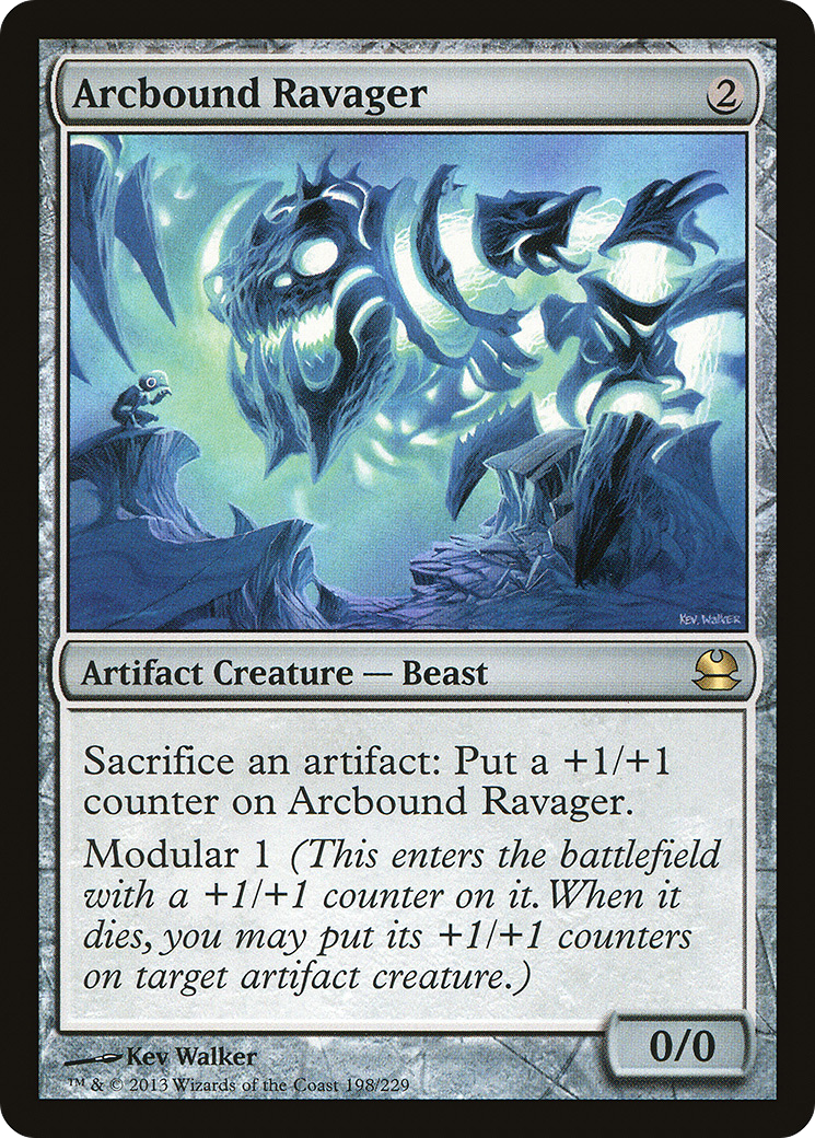 Arcbound Ravager (MMA-198) [Modern Masters] Foil