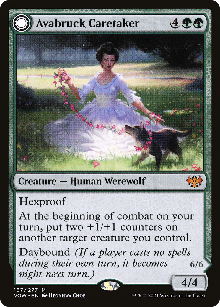 Avabruck Caretaker (VOW-187) [Innistrad: Crimson Vow] Foil