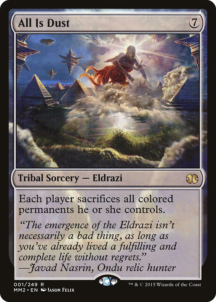 All Is Dust (MM2-001) [Modern Masters 2015] Foil