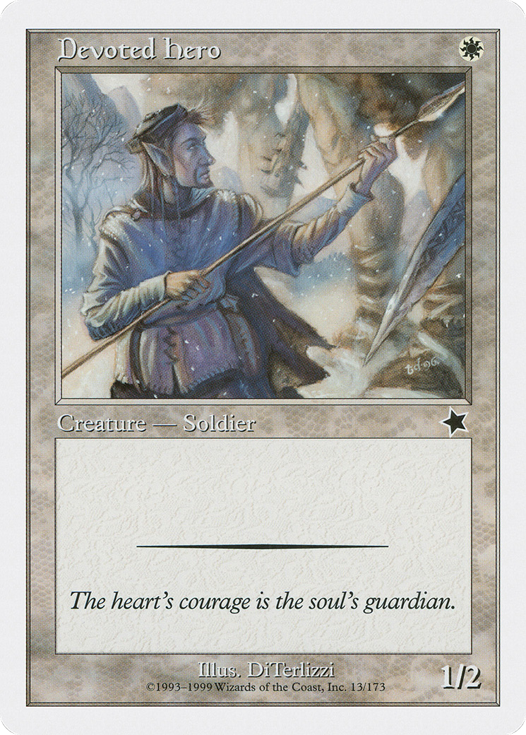 Devoted Hero (S99-013) [Starter 1999]