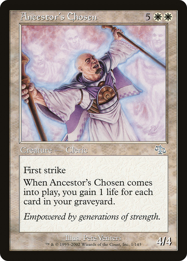 Ancestor's Chosen (JUD-001) [Judgment] Foil