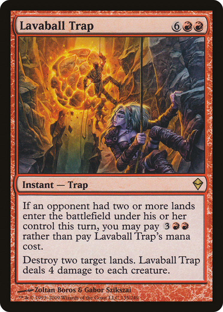 Lavaball Trap (ZEN-135) [Zendikar]