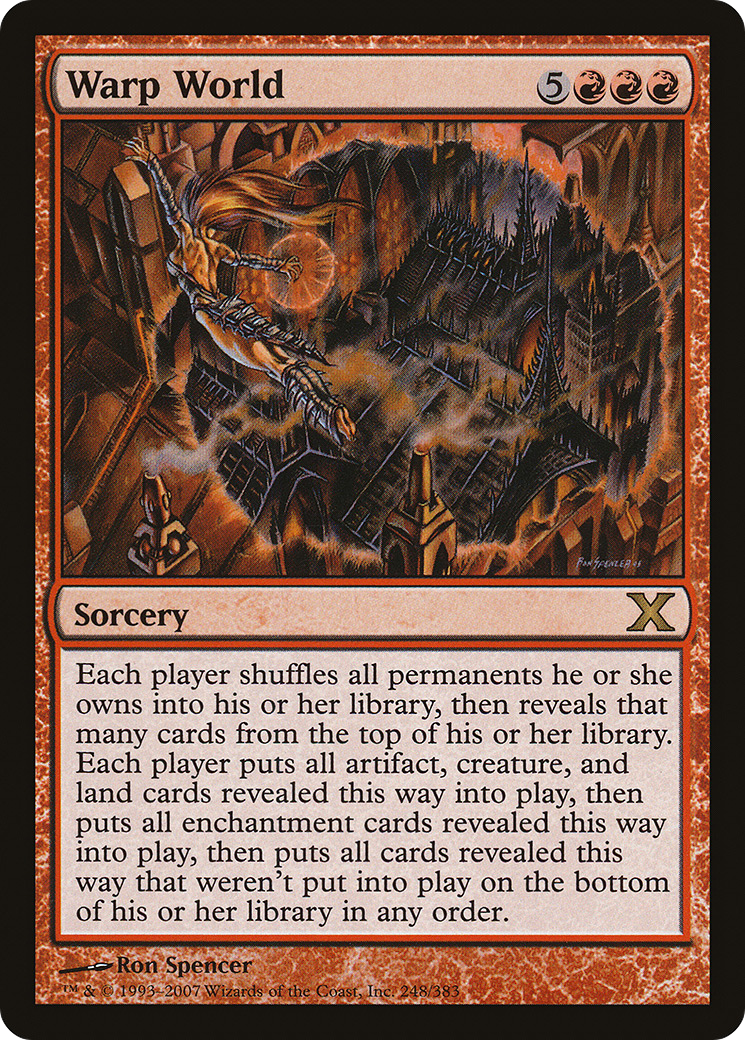 Warp World (10E-248) [Tenth Edition] Foil
