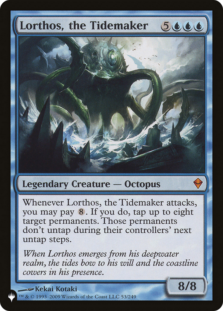 Lorthos, the Tidemaker (LIST-ZEN-53) [The List]