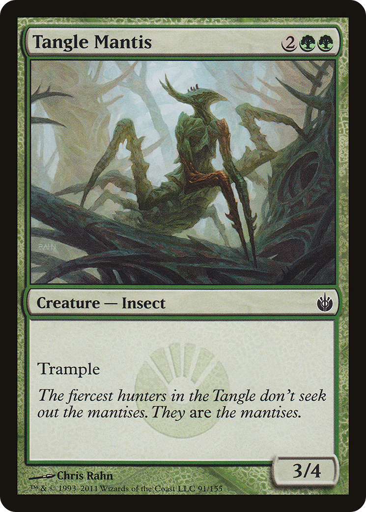 Tangle Mantis (MBS-091) [Mirrodin Besieged] Foil