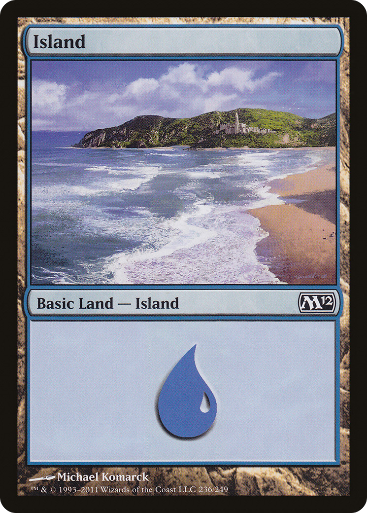 Island (M12-236) [Magic 2012]