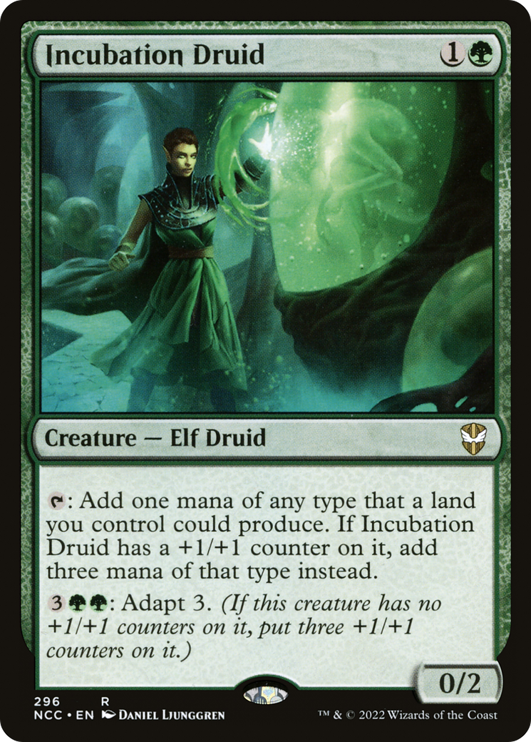 Incubation Druid (NCC-296) [New Capenna Commander]