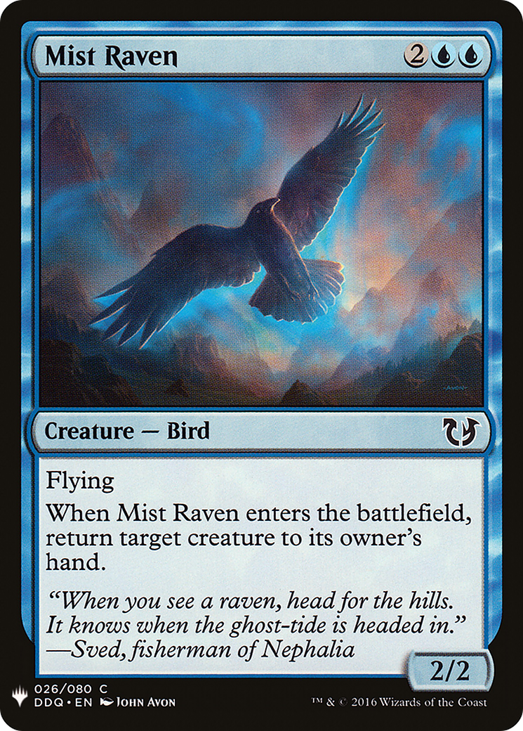 Mist Raven (LIST-DDQ-26) [The List]