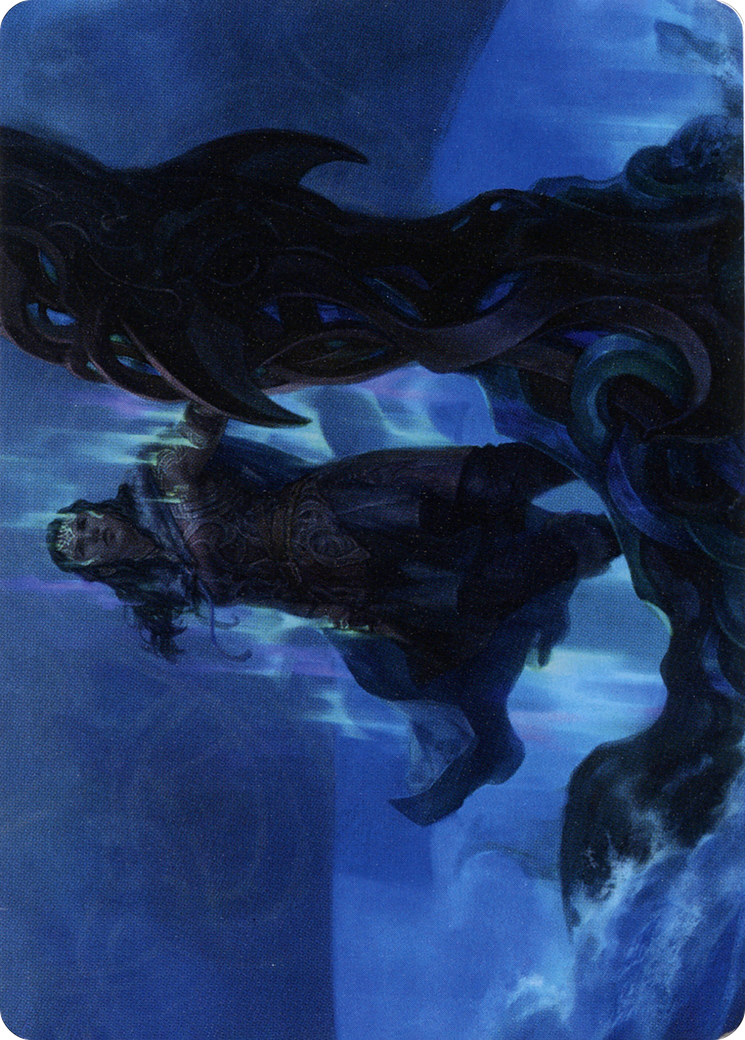 Cosima, God of the Voyage Art Card (ASKHM-012) (Borderless) [Art Series: Kaldheim]