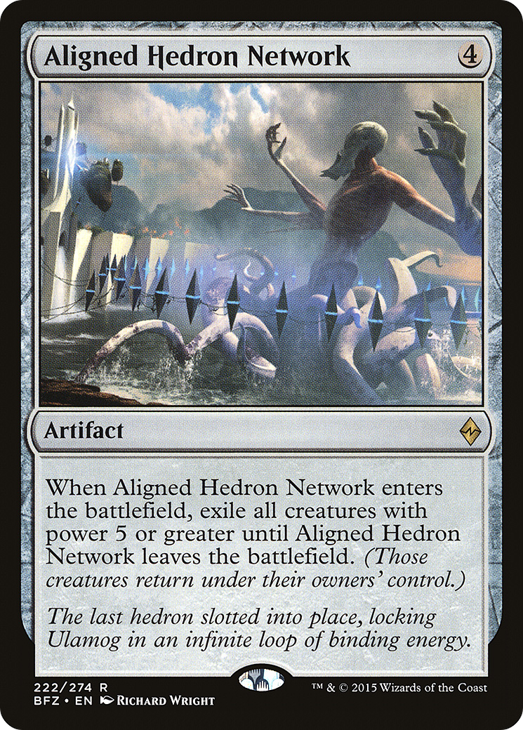 Aligned Hedron Network (BFZ-222) [Battle for Zendikar] Foil