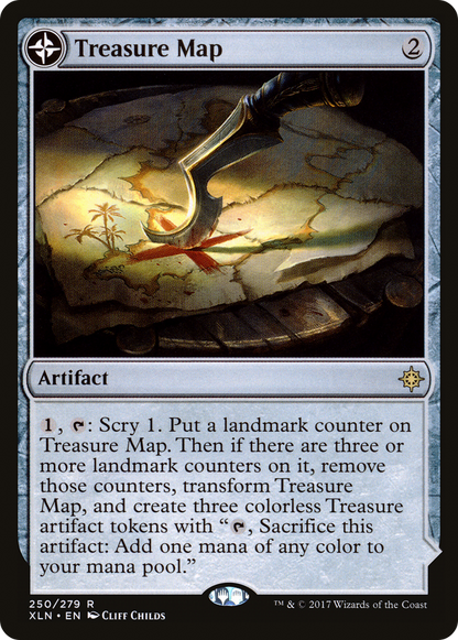 Treasure Map (XLN-250) [Ixalan]