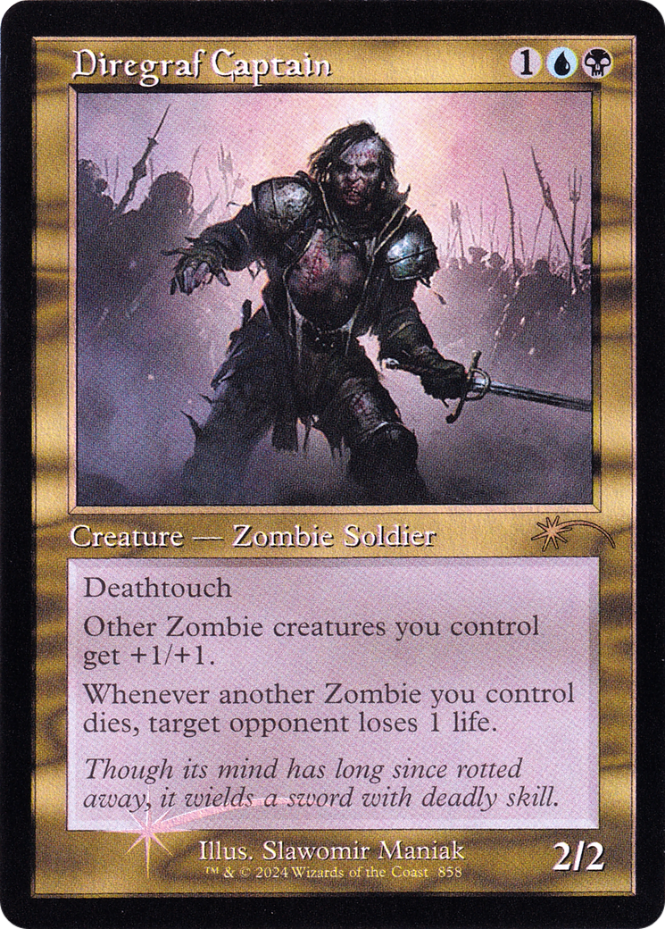 Diregraf Captain (SLD-858) [Secret Lair Drop] Foil