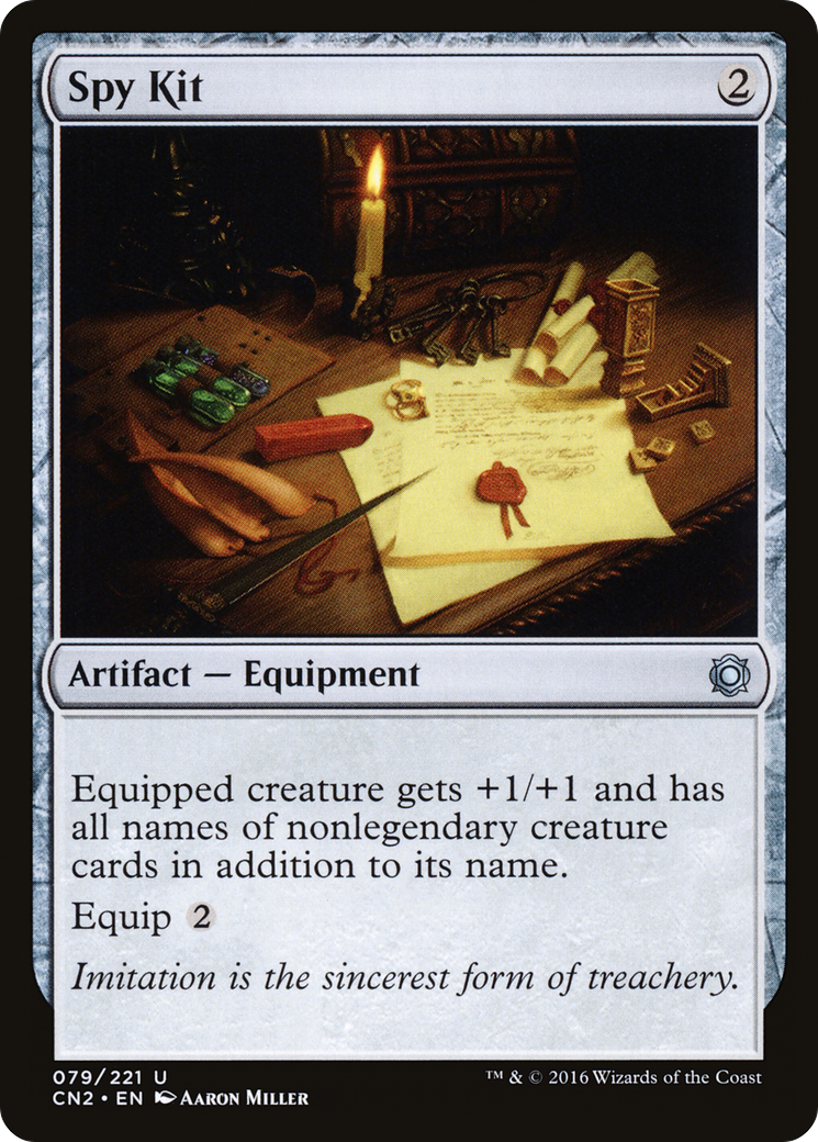 Spy Kit (CN2-079) [Conspiracy: Take the Crown] Foil
