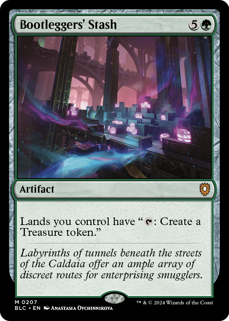 Bootleggers' Stash (BLC-207) [Bloomburrow Commander]
