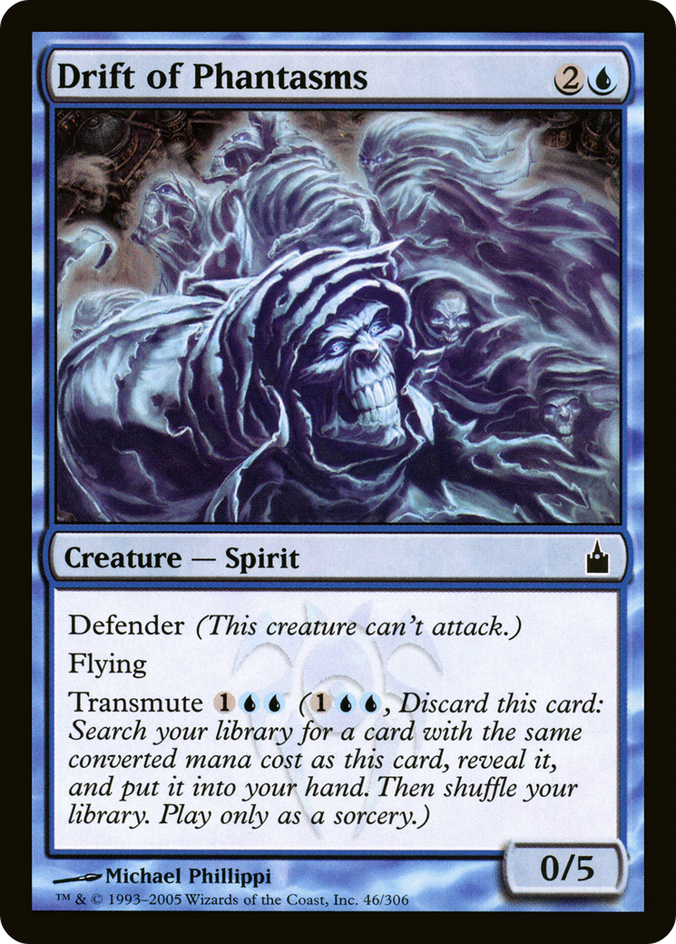 Drift of Phantasms (RAV-046) [Ravnica: City of Guilds] Foil