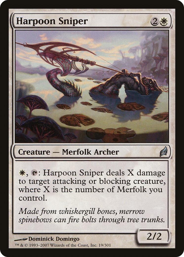 Harpoon Sniper (LRW-019) [Lorwyn] Foil