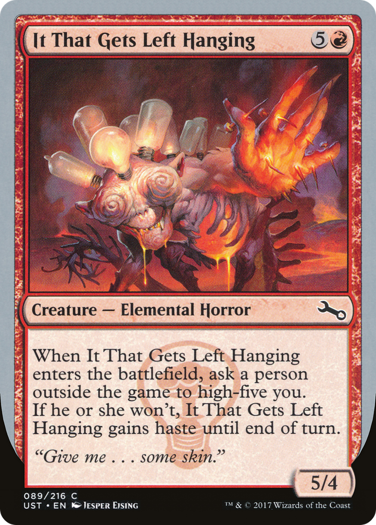 It That Gets Left Hanging (UST-089) [Unstable] Foil