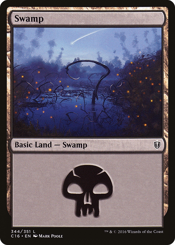 Swamp (C16-344) [Commander 2016]