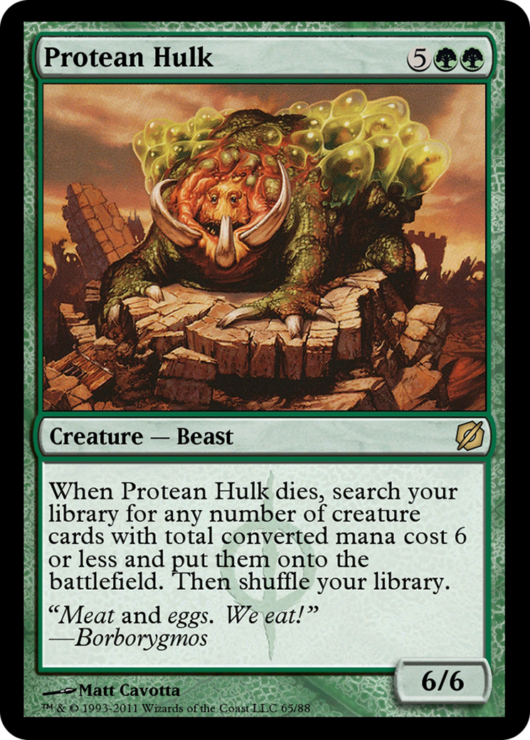 Protean Hulk (TD2-065) [Duel Decks: Mirrodin Pure vs. New Phyrexia]