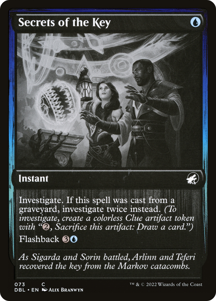 Secrets of the Key (DBL-073) [Innistrad: Double Feature]