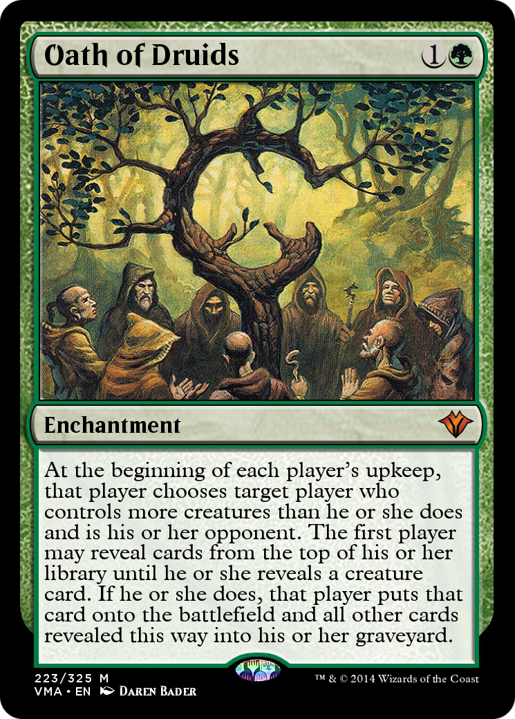 Oath of Druids (VMA-223) [Vintage Masters]