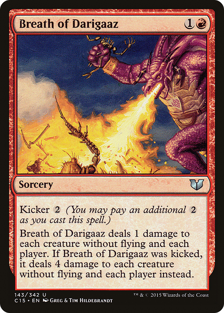 Breath of Darigaaz (C15-143) [Commander 2015]