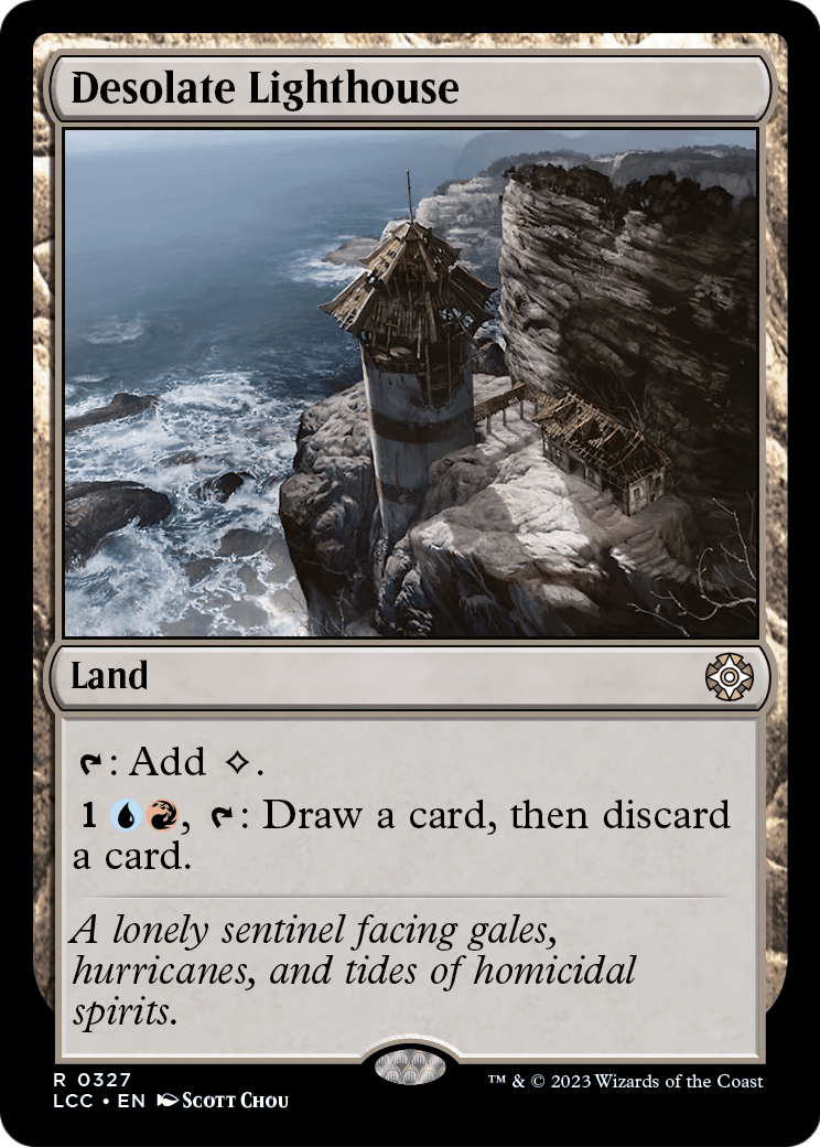 Desolate Lighthouse (LCC-327) [The Lost Caverns of Ixalan Commander]