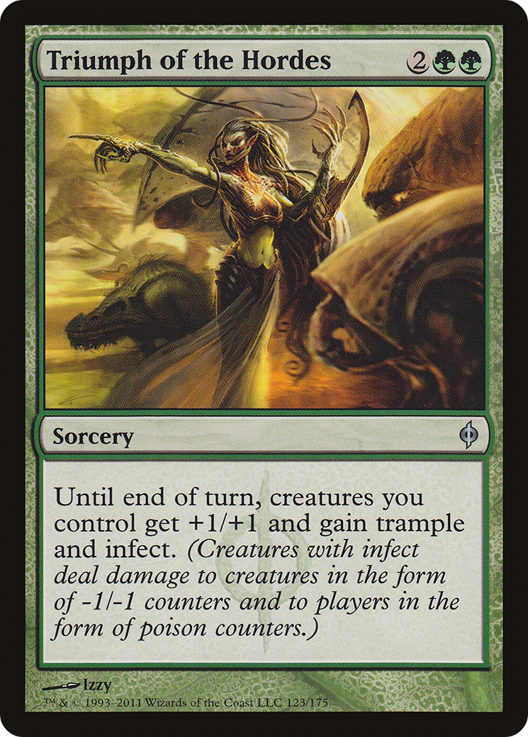 Triumph of the Hordes (NPH-123) [New Phyrexia] Foil