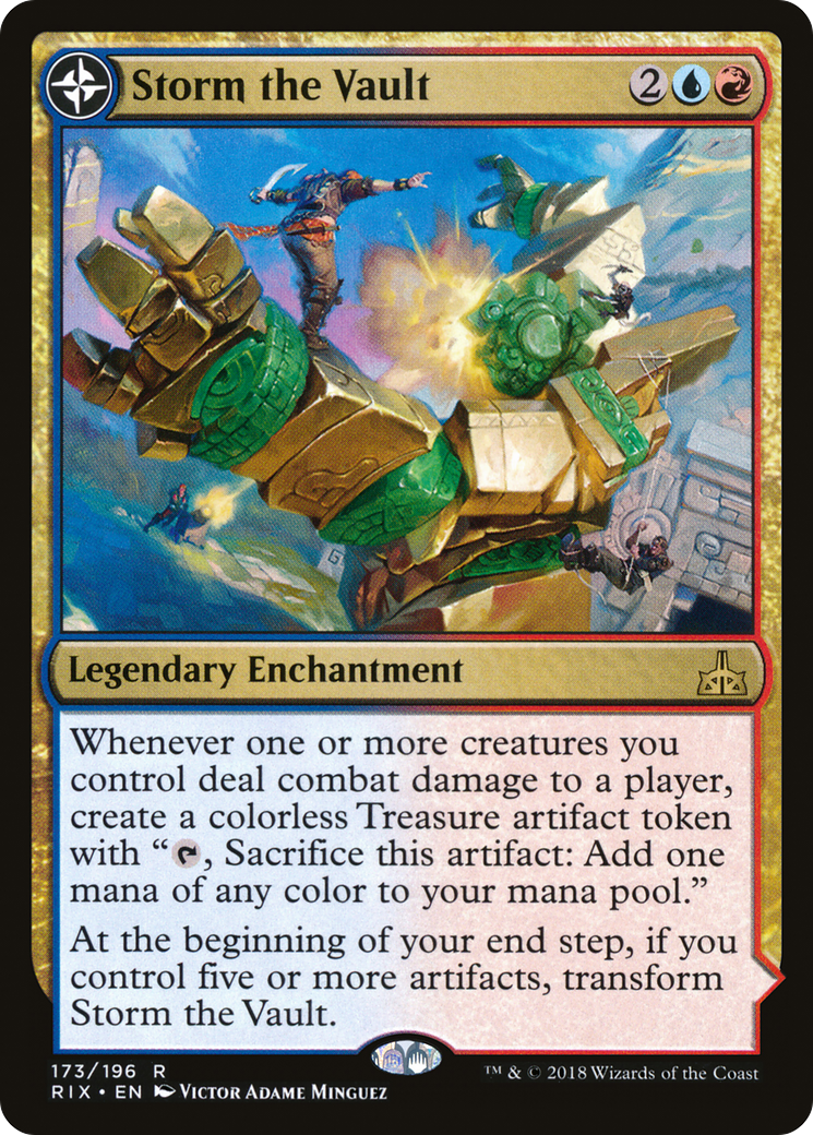 Storm the Vault (RIX-173) [Rivals of Ixalan] Foil