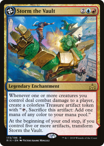 Storm the Vault (RIX-173) [Rivals of Ixalan] Foil