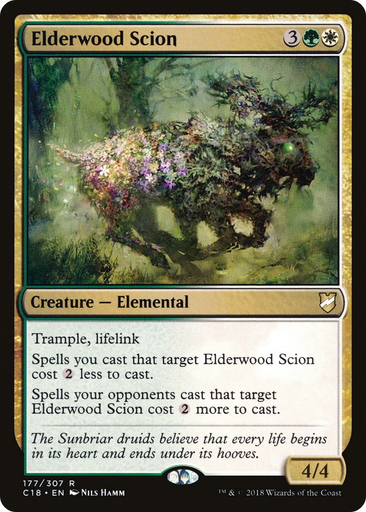 Elderwood Scion (C18-177) [Commander 2018]