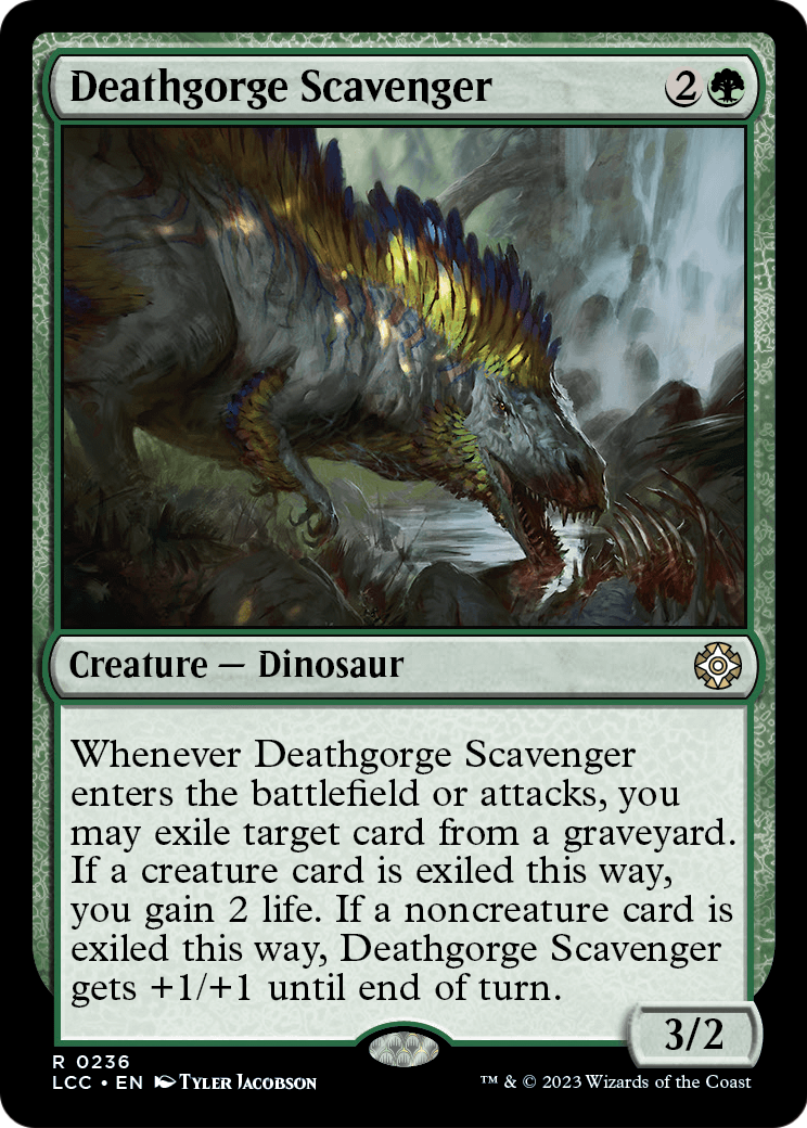 Deathgorge Scavenger (LCC-236) [The Lost Caverns of Ixalan Commander]