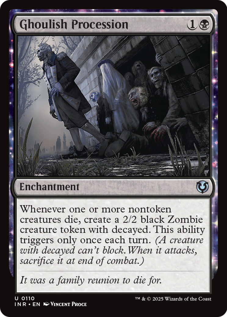 Ghoulish Procession (INR-110) [Innistrad Remastered]
