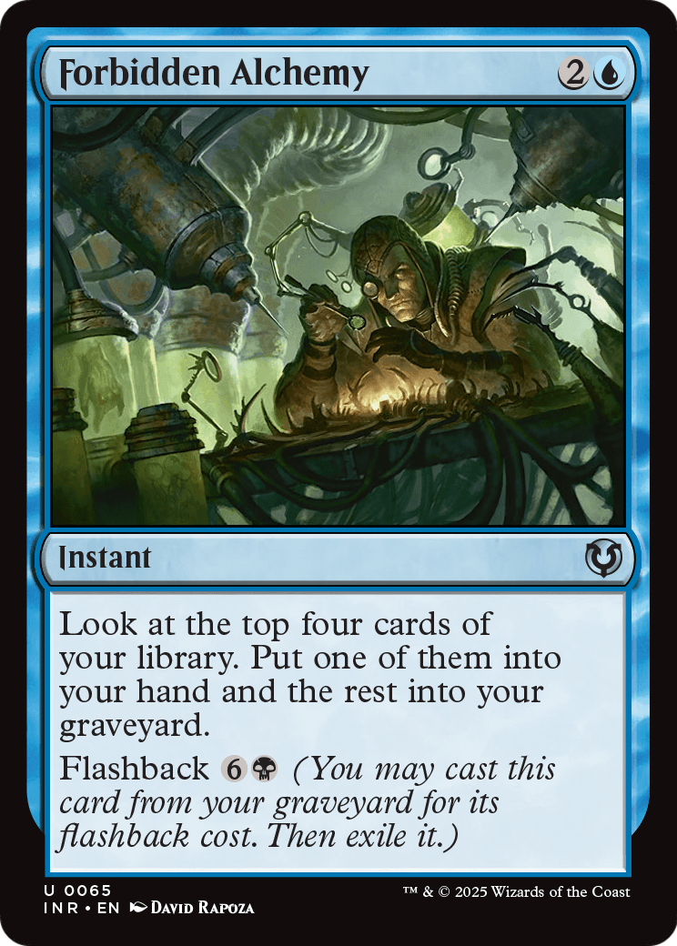 Forbidden Alchemy (INR-065) [Innistrad Remastered] Foil