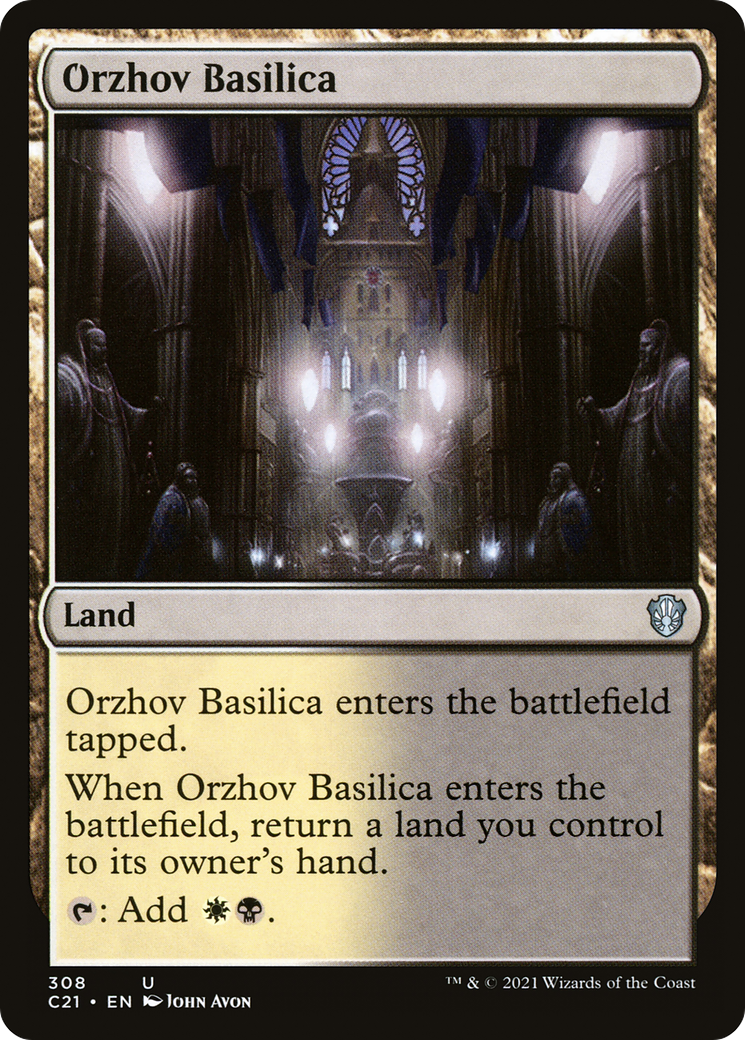 Orzhov Basilica (C21-308) [Commander 2021]
