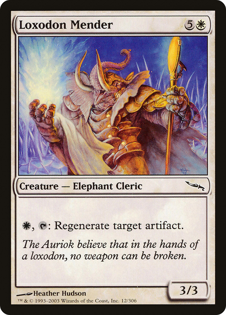 Loxodon Mender (MRD-012) [Mirrodin] Foil