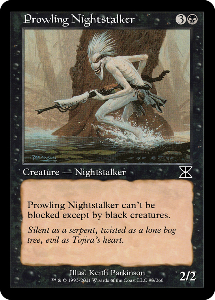Prowling Nightstalker (ME4-093) [Masters Edition IV]