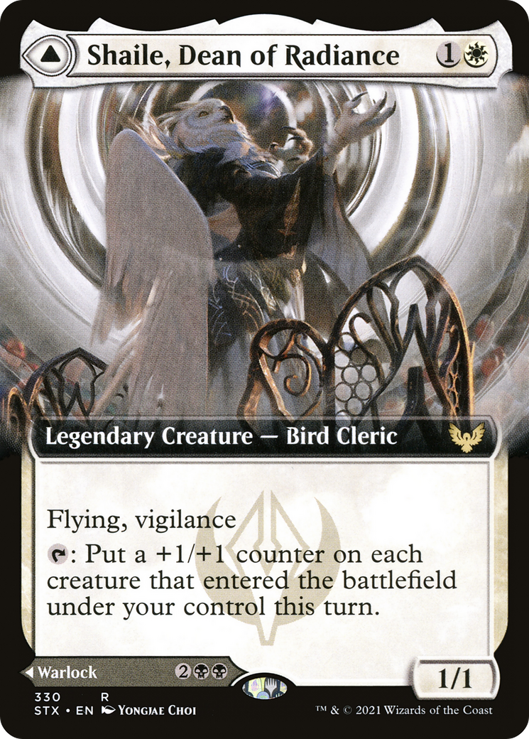 Shaile, Dean of Radiance (Extended Art) (STX-330) [Strixhaven: School of Mages] Foil